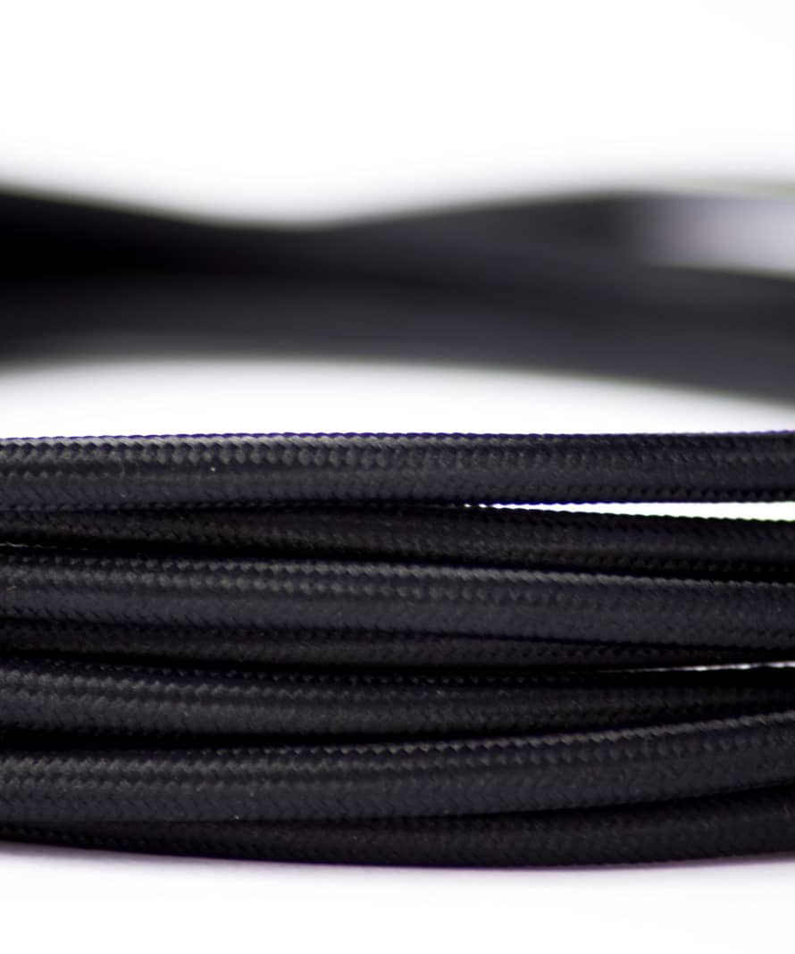 Cuemars Black Lighting Fabric Cable  