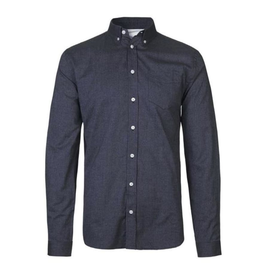 Libertine-Libertine Dark Navy Melange Hunter Shirt 