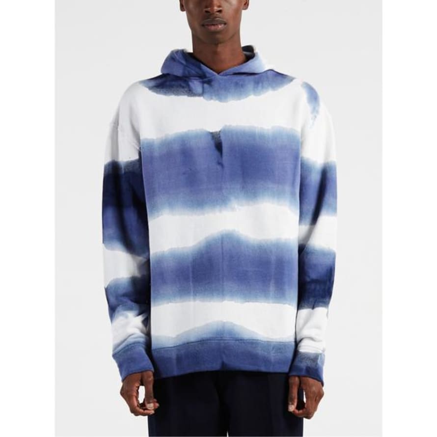 Études Studio Navy Tie Dye Factor Hoody