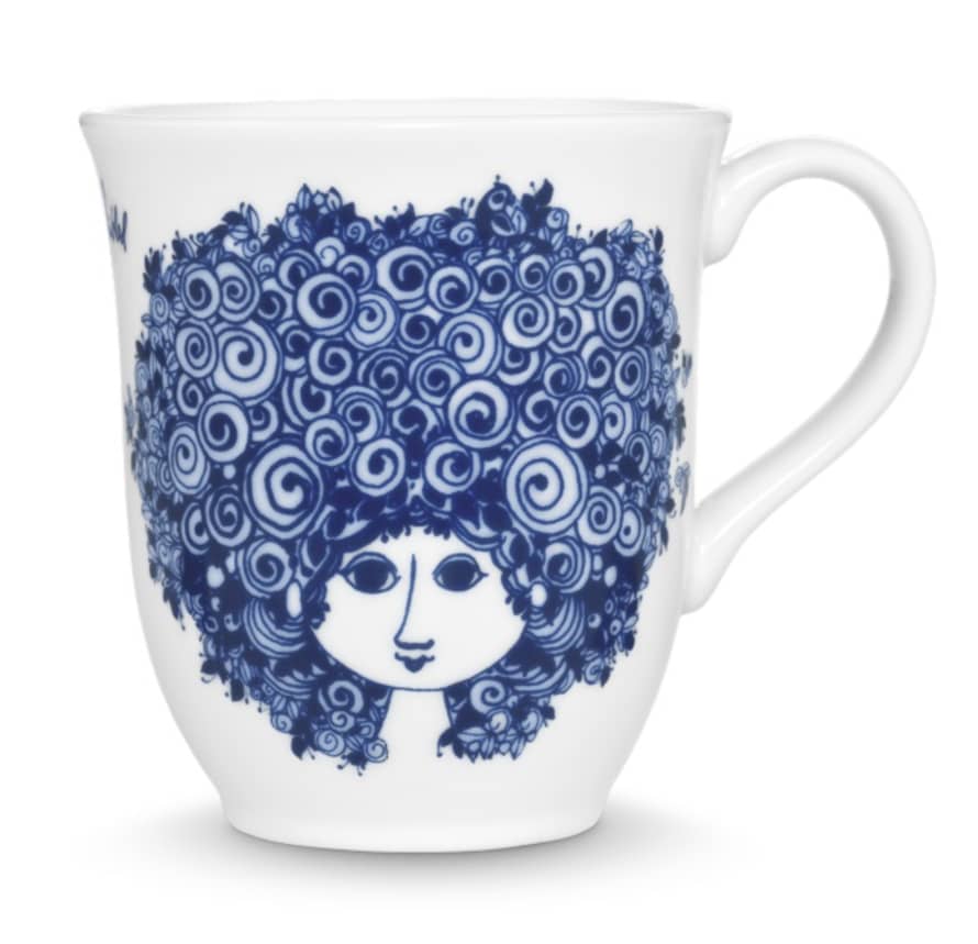 Rosendahl Bjørn Wiinblad Rosalinde Mug Blue