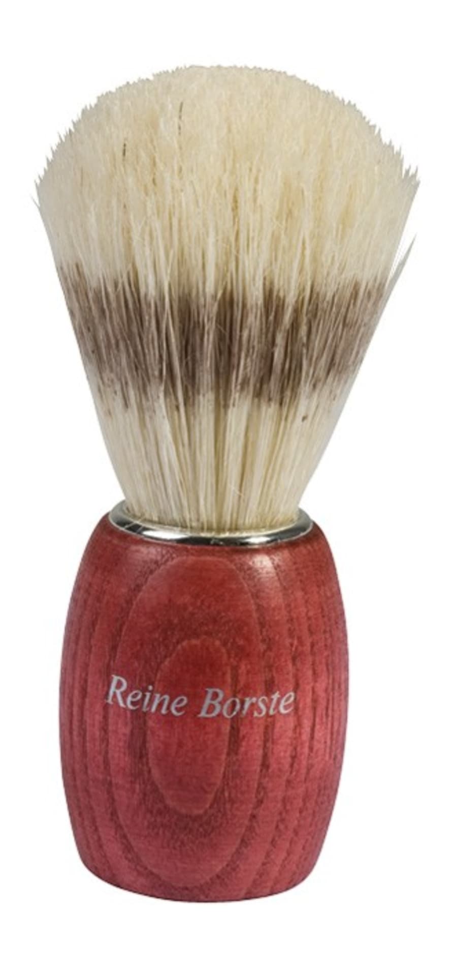 Redecker Wooden Red Shaving Brush With Bristle