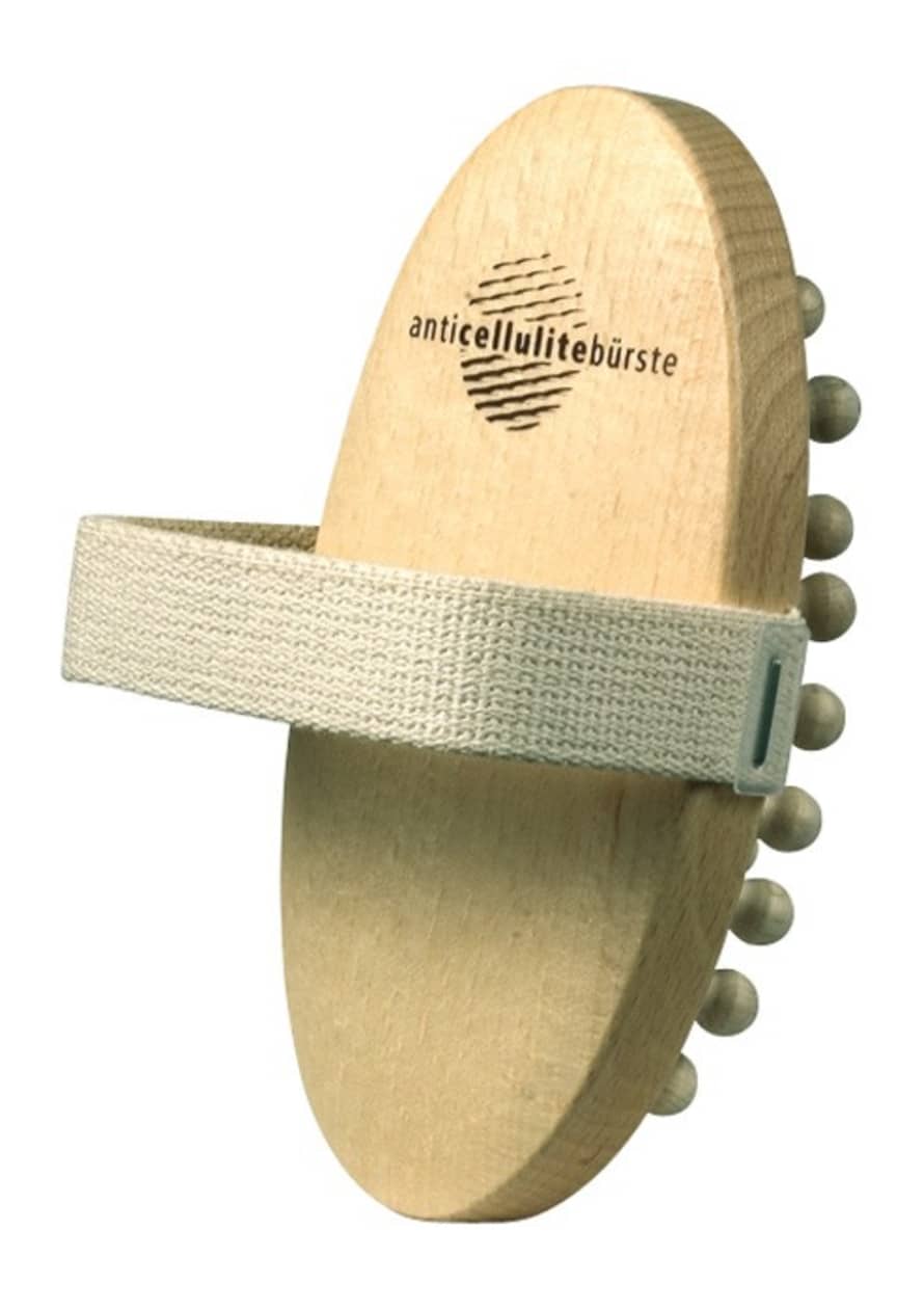 Redecker Wooden Anti Cellulite Massager With Belt 
