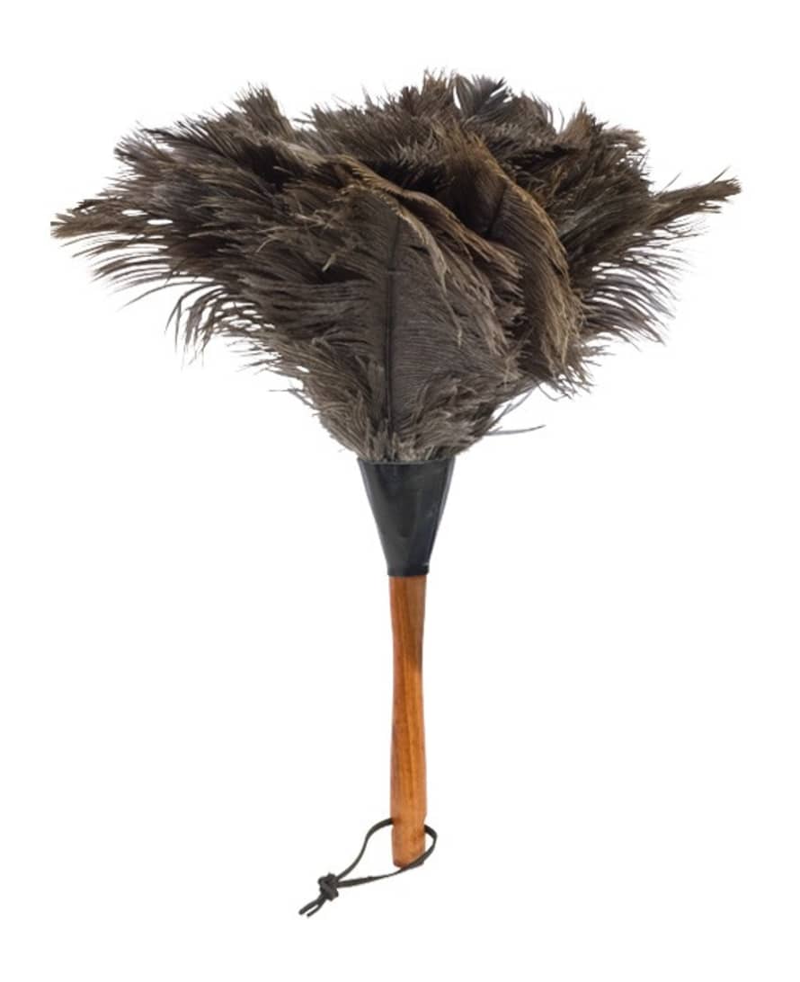 Redecker Small Ostrich Feather Duster - 35cm