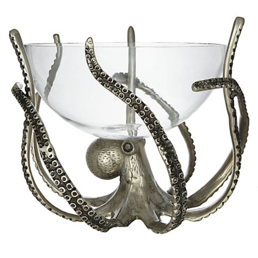 Culinary Concepts  Octopus Stand & Glass Bowl  