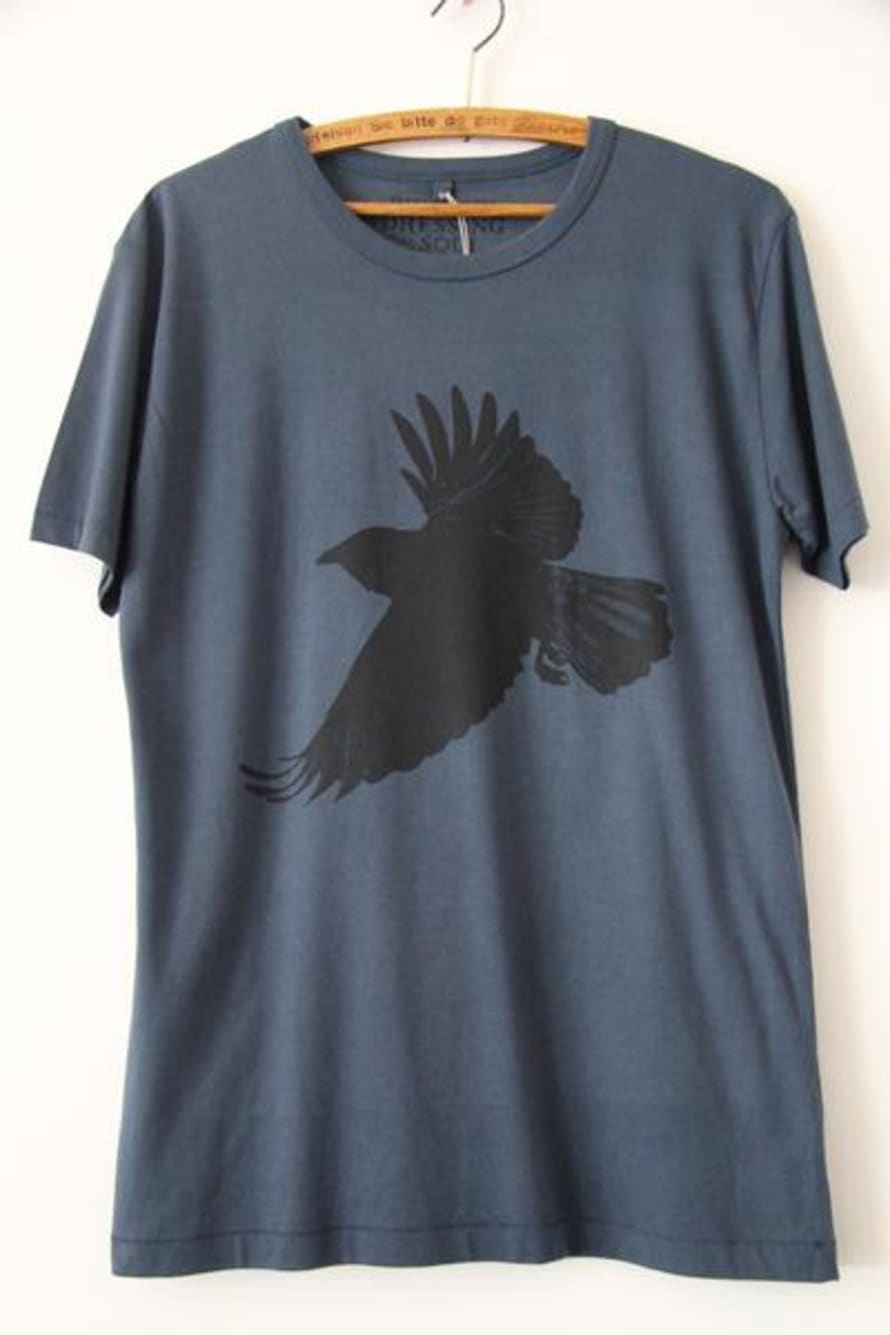 Window Dressing The Soul Cobalt Crow Jersey T Shirt 