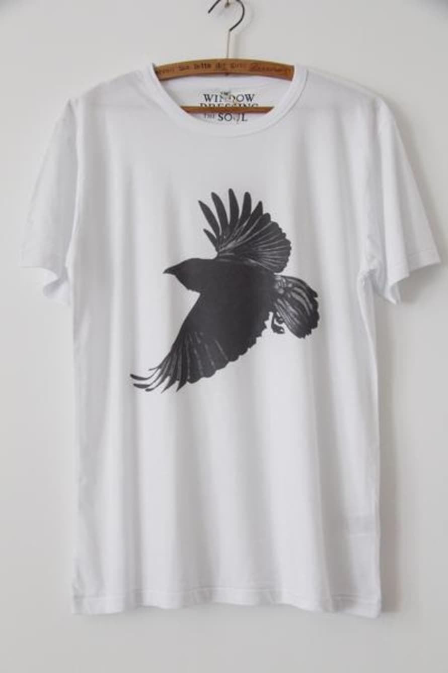 Window Dressing The Soul White Crow Jersey T Shirt 