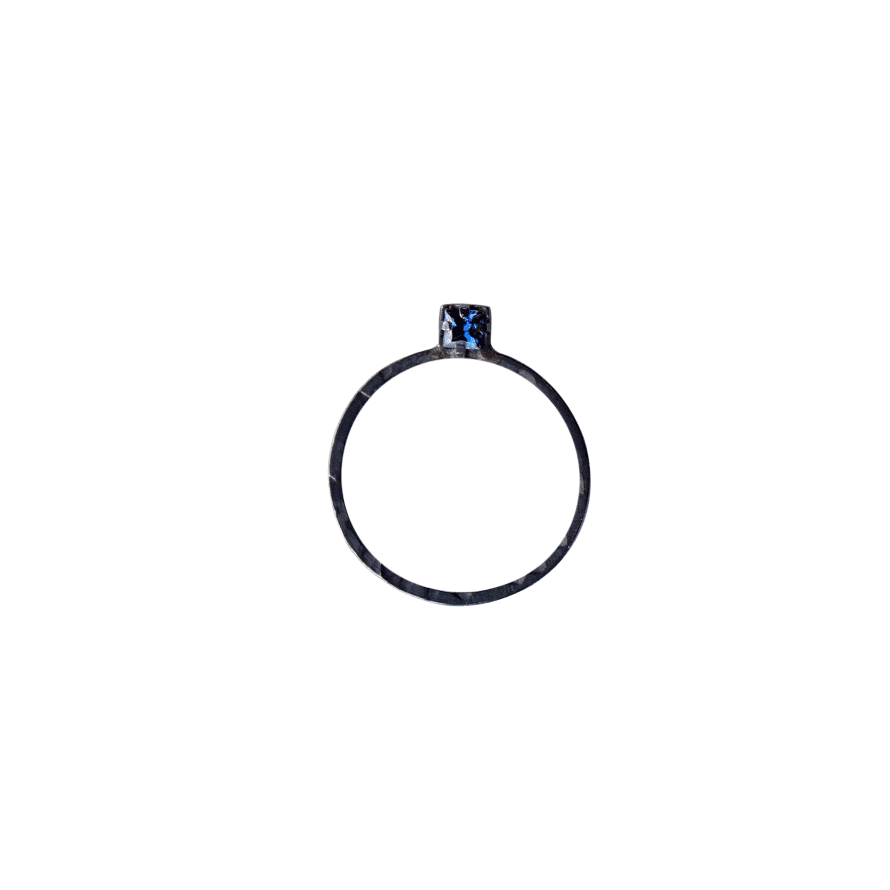Blackbird Jewellery Shines Through The Darkness 3mm Sapphire Ring