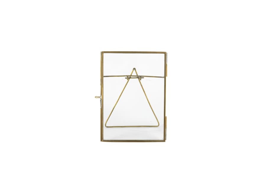 Nkuku Danta Brass Standing Frame 4 x 6