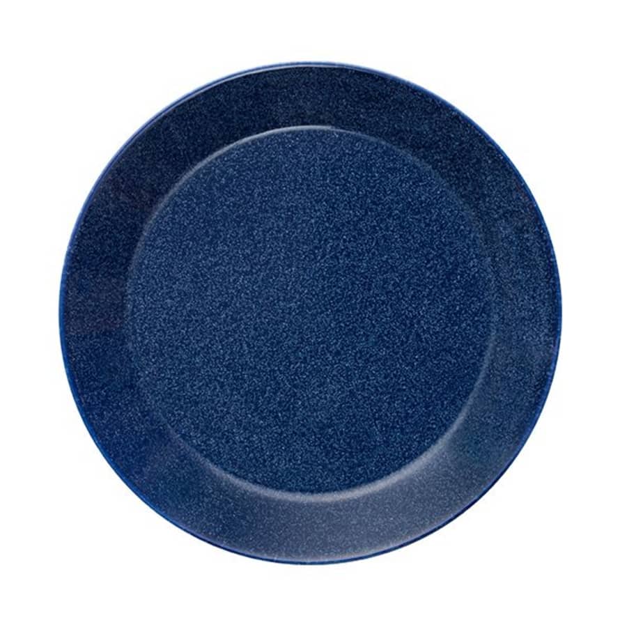 Iittala   Large Dotted Blue Teema Flat Plate 26cm