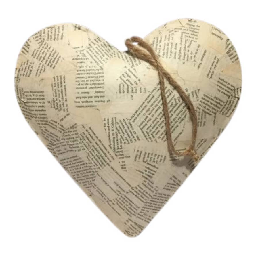 Vintage Paper Heart