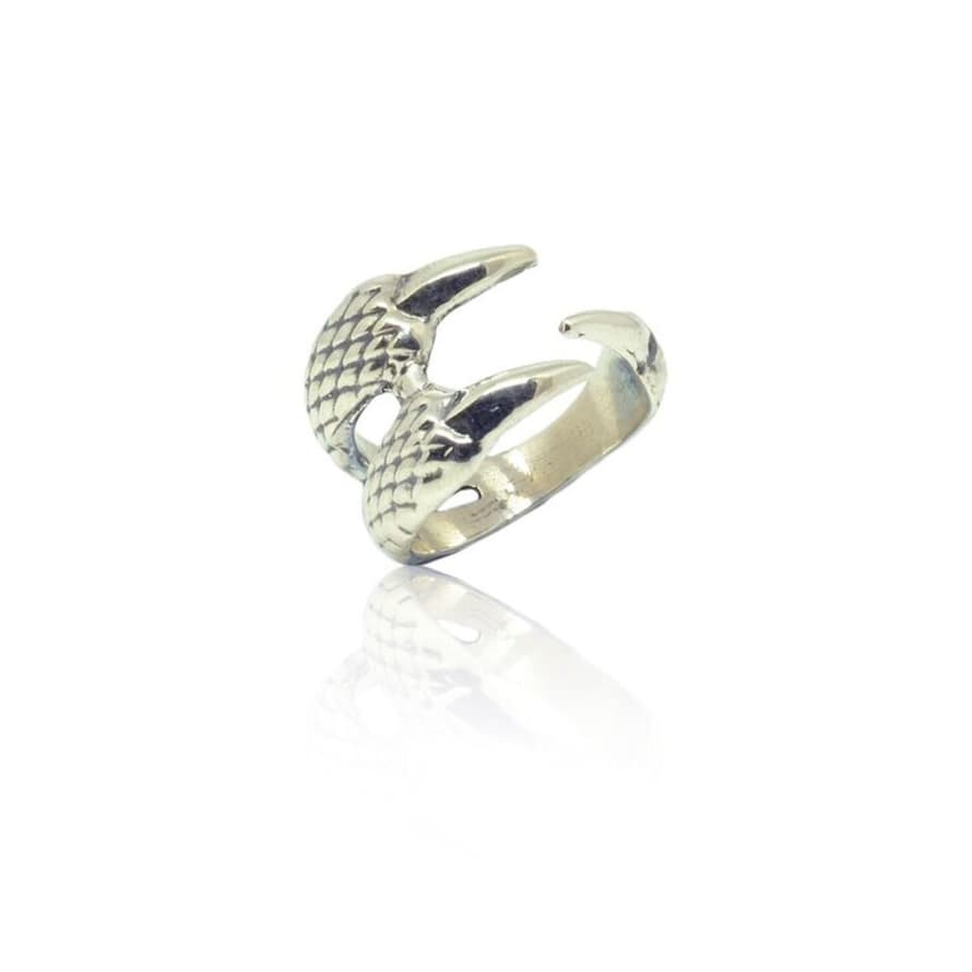 CollardManson Silver Claw Ring