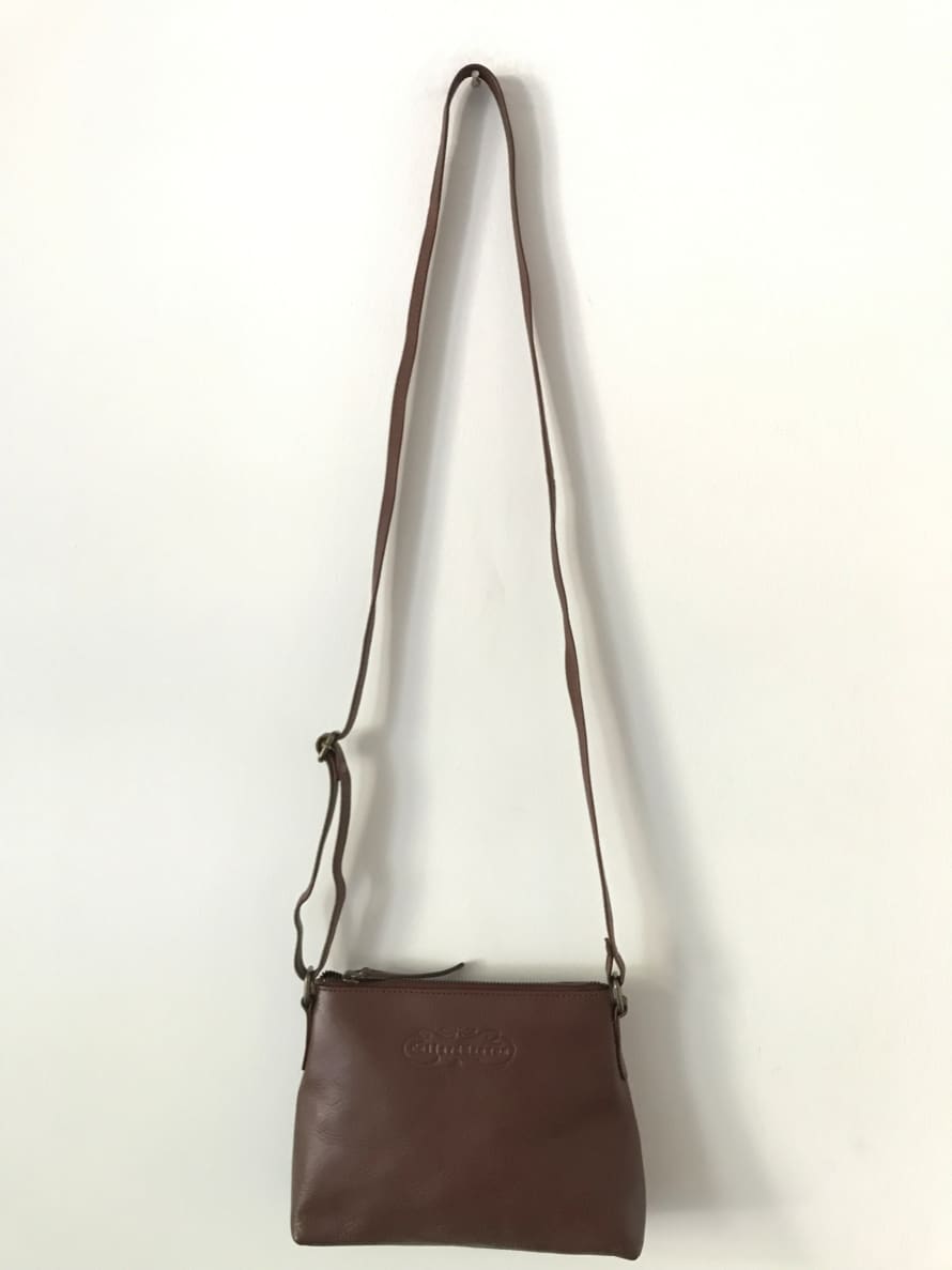 CollardManson Brown Leather Elsie Bag 