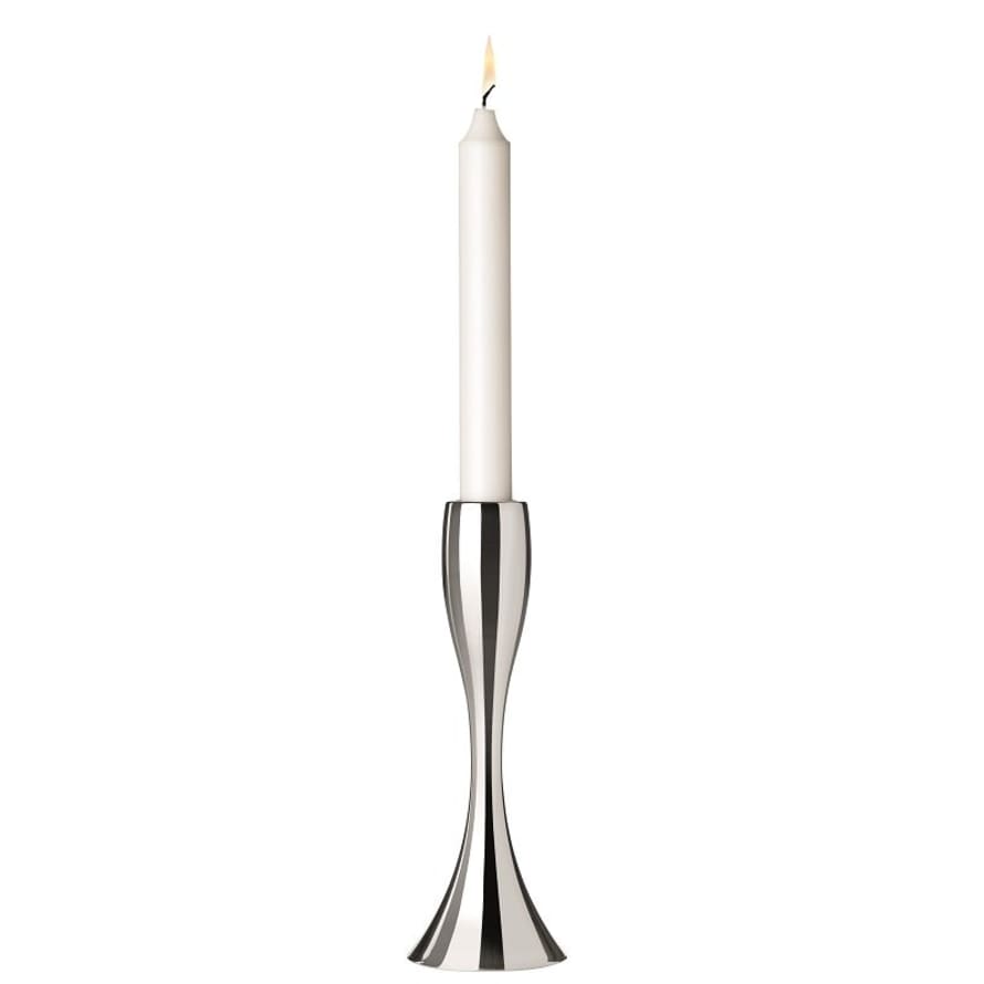 Stelton Chrome Reflection Candlestick