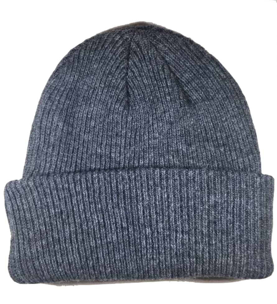 Cuemars Dark Grey Merino Wool Beanie 