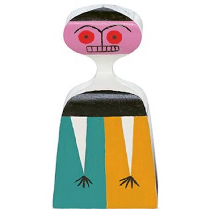 Vitra No 3 Wooden Doll Folk Art Ornament