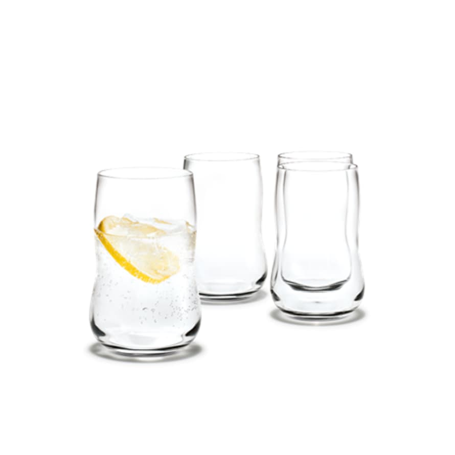 Holmegaard Set Of Four Glass Tumblers