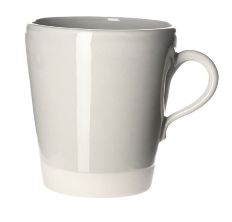 Eve Pale Grey Gloss Mug