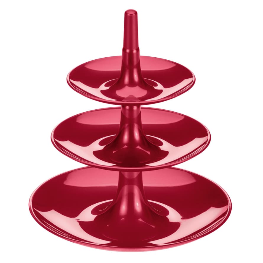 Koziol Large Bordeaux Babell Cake Stand