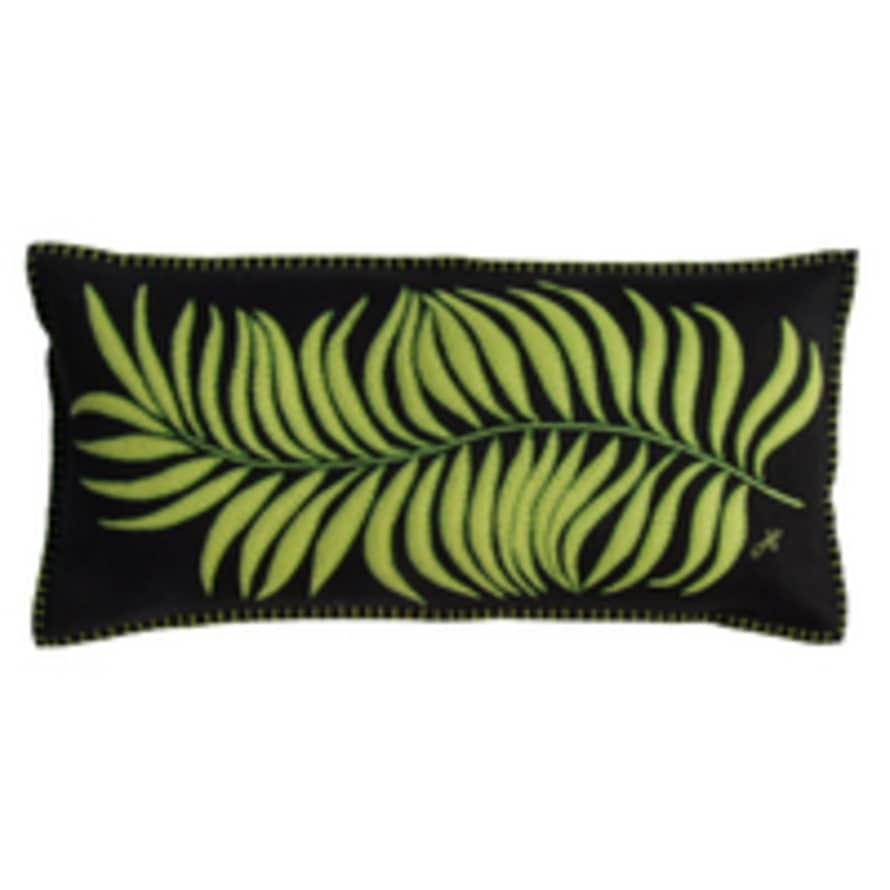 Jan Constantine Long Tropical Palm Cushion