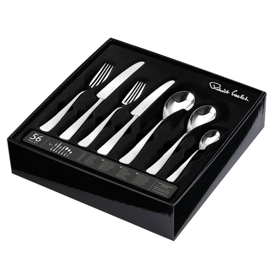 Robert Welch 64 Piece Malvern Bright Cutlery Set