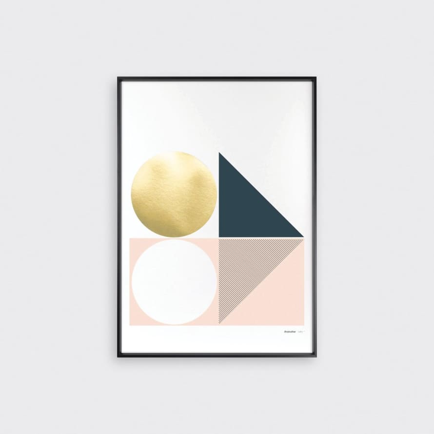 Tom Pigeon  Anstruther Rise Geometric A3 Print