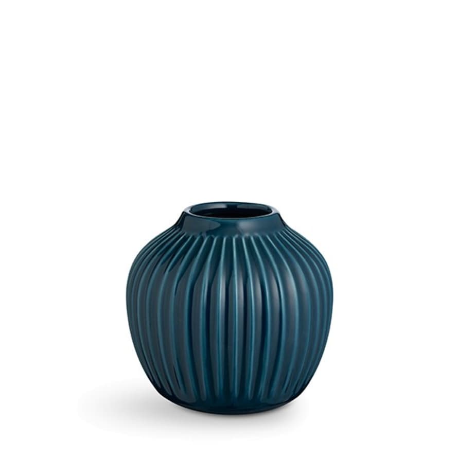 Kähler Hammershoi Small Petrol Vase 