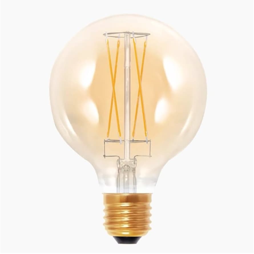 Segula Vintage 6W LED Dimmable E27 Golden 95mm Globe Bulb