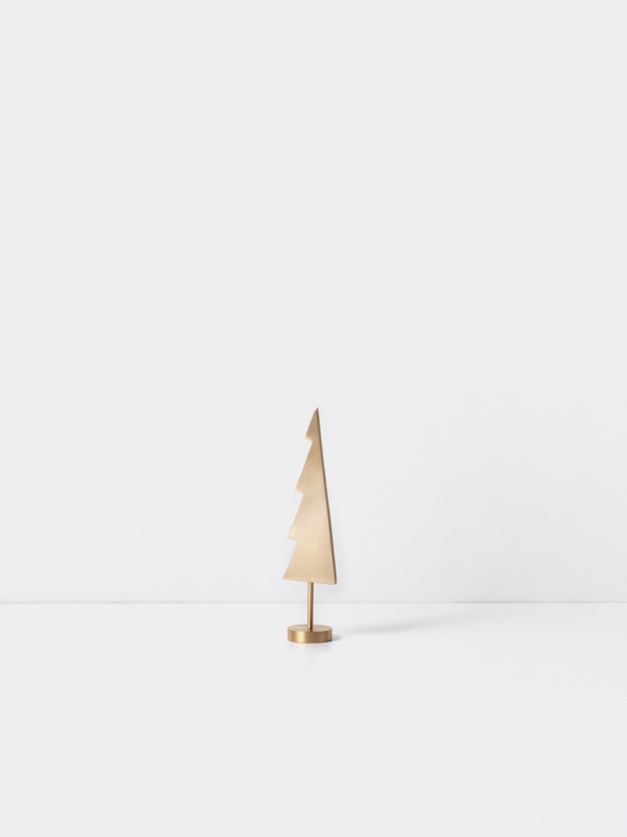 Ferm Living Winterland Brass Tree Solid