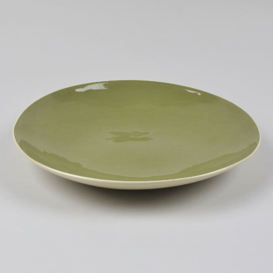 Brickett Davda Leaf Handmade Pasta Plate