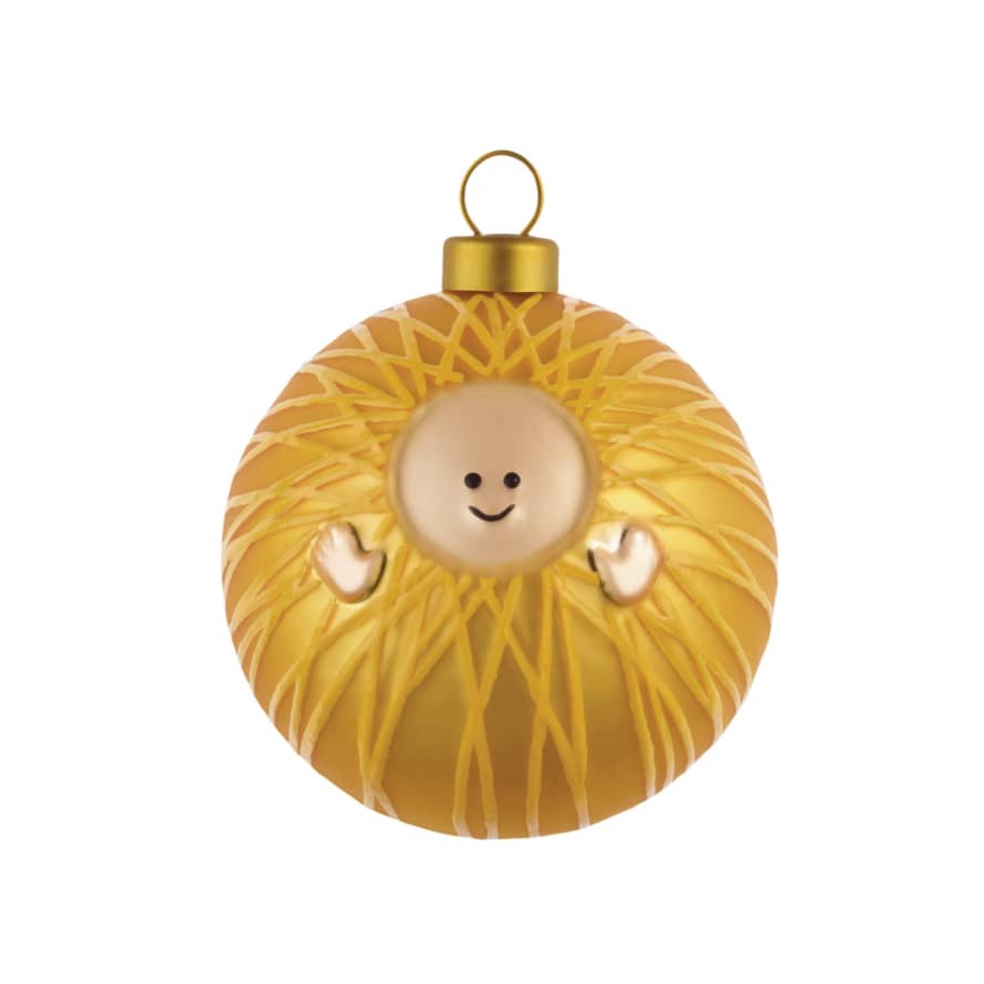 Alessi Gesu - Jesus Glass Christmas Bauble