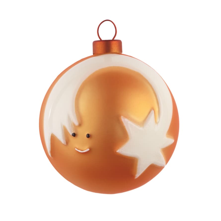 Alessi  Stella Cometa - Star Glass Christmas Bauble