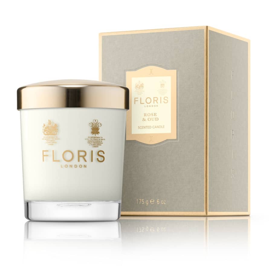 Floris London Rose & Oud Candle