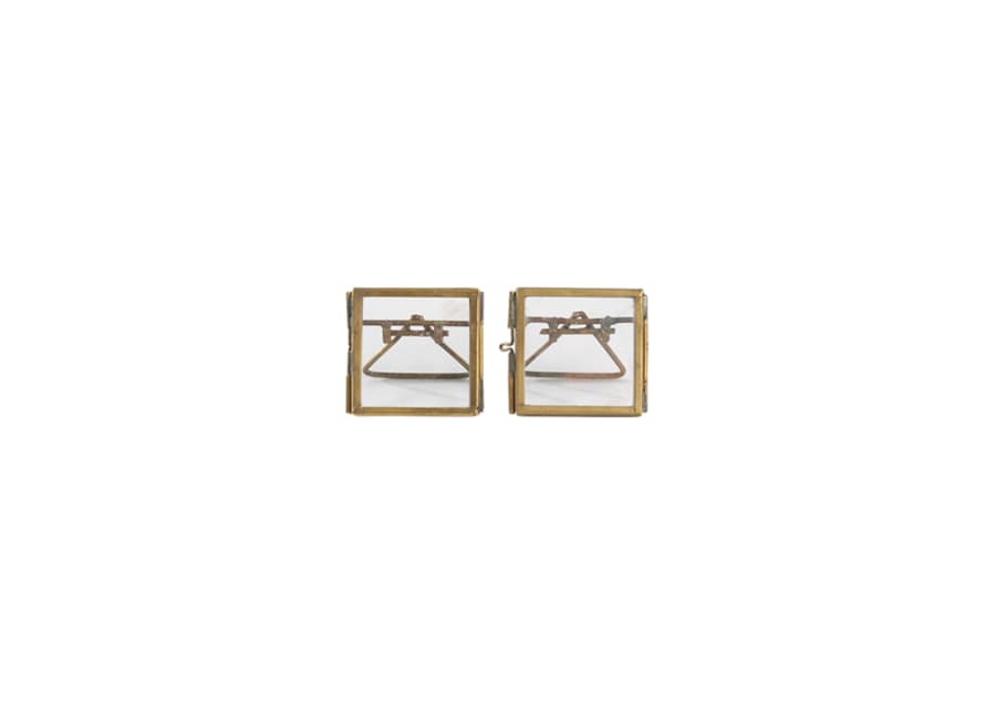 Nkuku Set Of 2 Tiny Brass Danta Frames