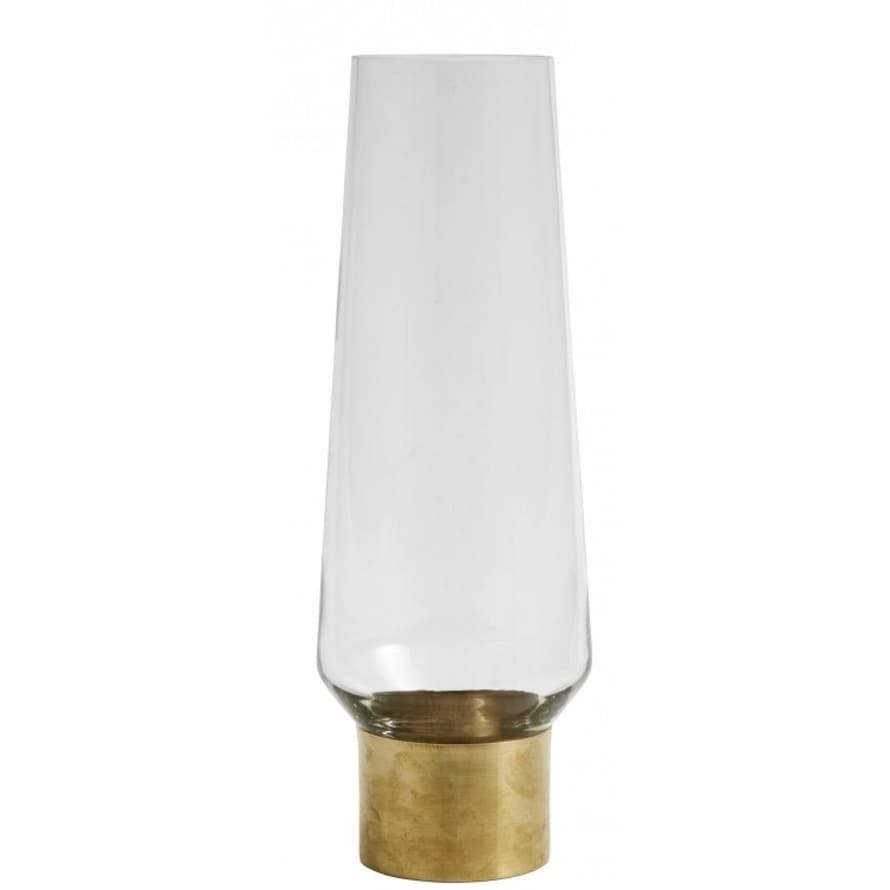 Accessories for the Home Medium Brass Ring Deco Vase