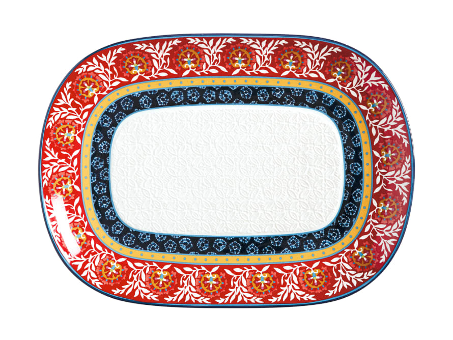 Maxwell & Williams Boho Oblong Platter 45cm x 33cm