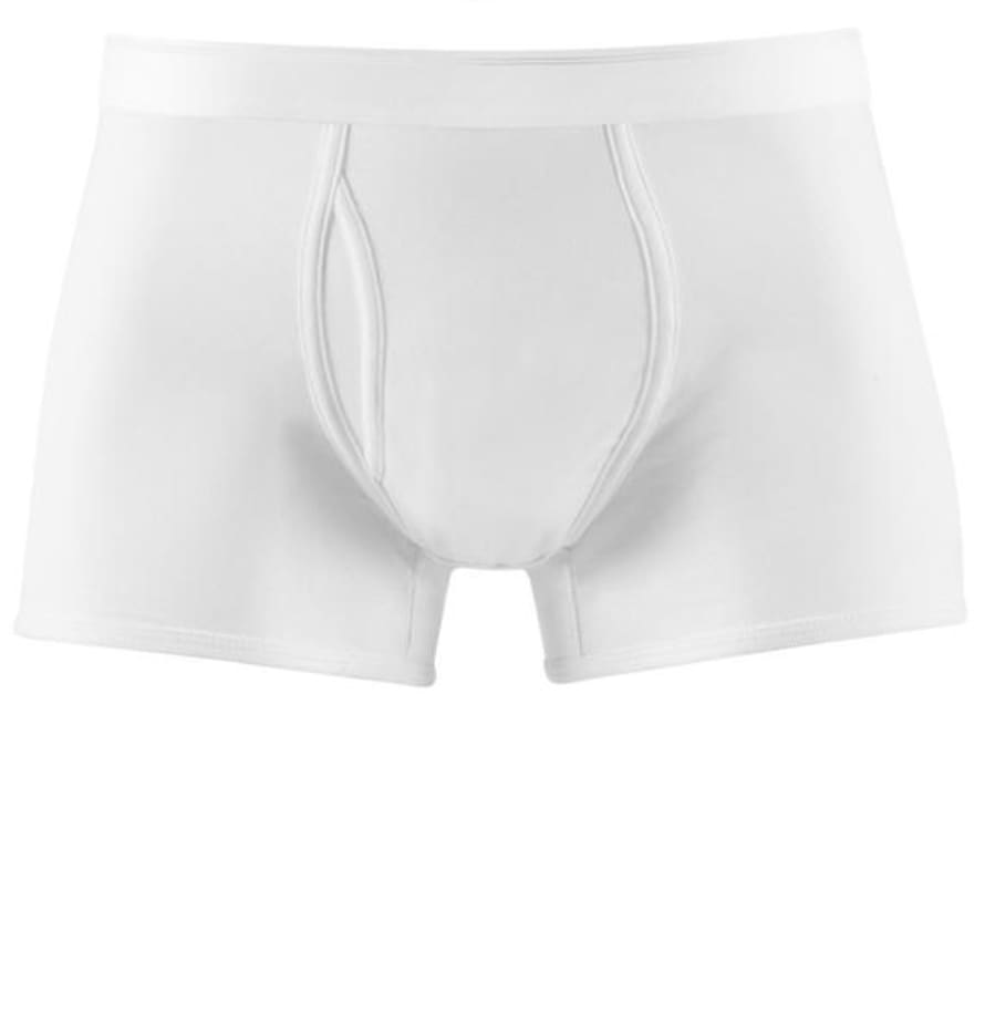 Sunspel White Q82 Low Waist Trunk