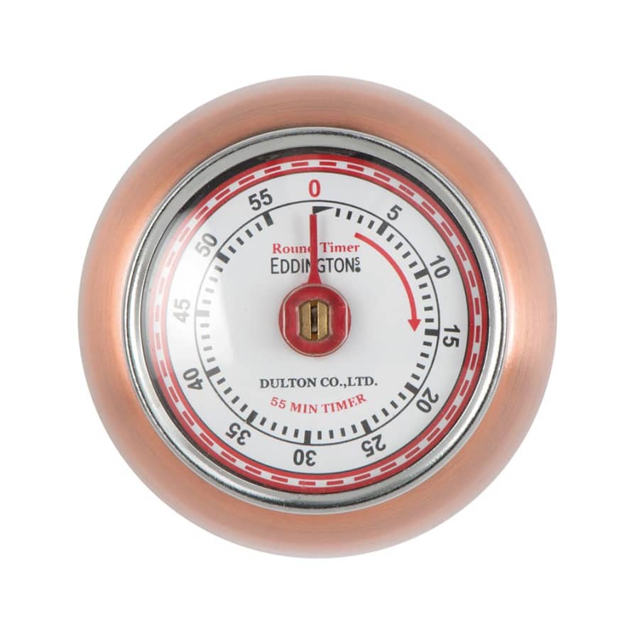 Eddingtons Copper Retro Magnetic Timer