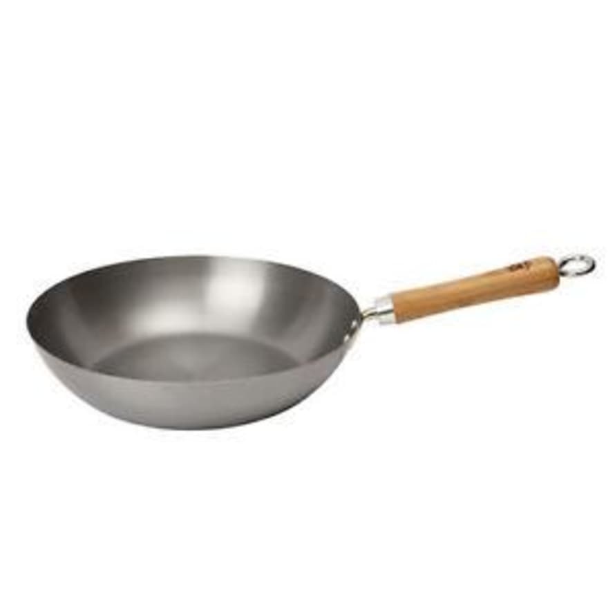 Dexam 30 Cm Carbon Steel Healthy Eating Wok