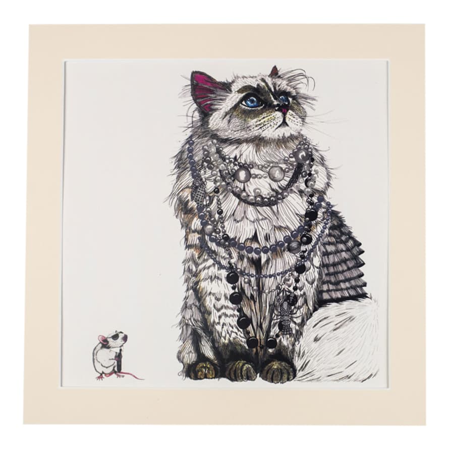 Charley Rabbit Publishing Cat & Mouse Art Print