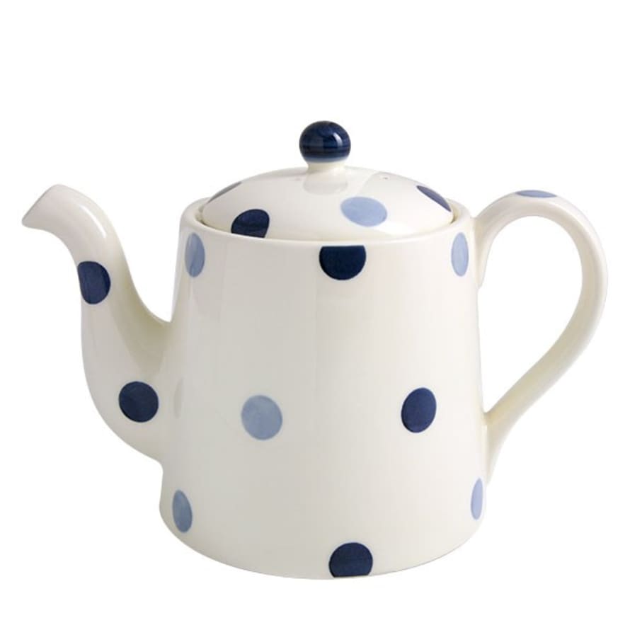 Fairmont & Main Blue Spot Large Teapot 