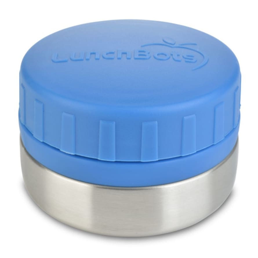 Lunch Bots 120ml Royal Blue Round Container