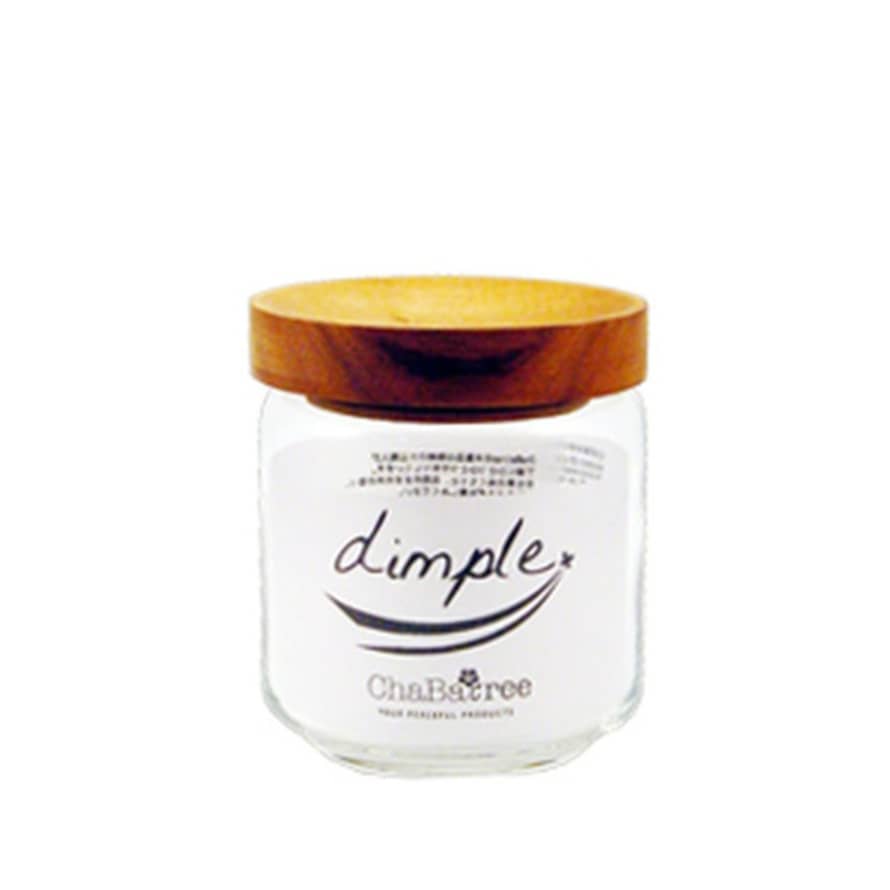 Chabatree 500ml Dimple Glass Jar