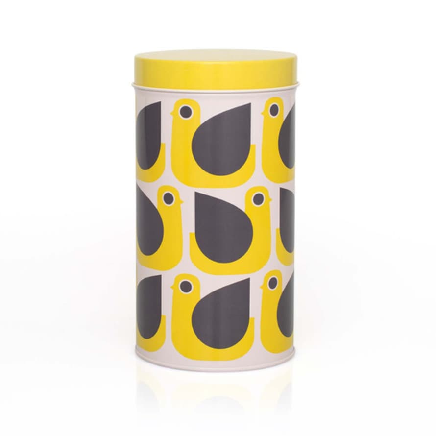 Orla Kiely Yellow Hen Stainless Steel Box