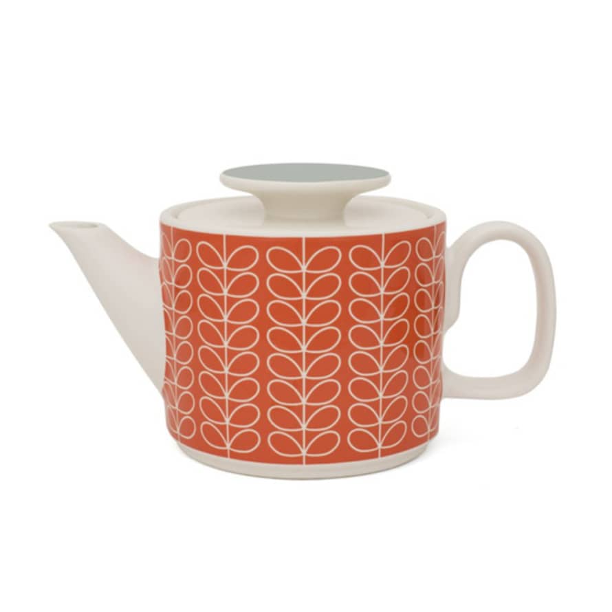 Orla Kiely Tomato Linear Stem Tea Pot