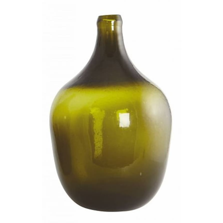 House Doctor Green Bottle Vase