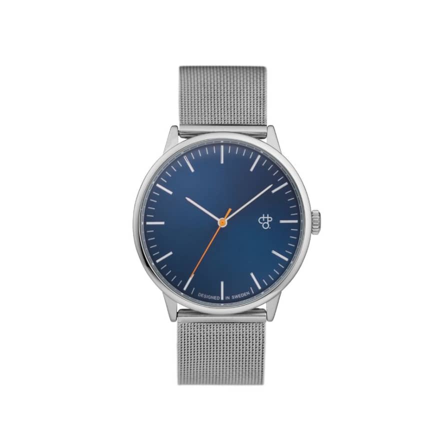 CHPO Brand Navy/Silver Nando Watch