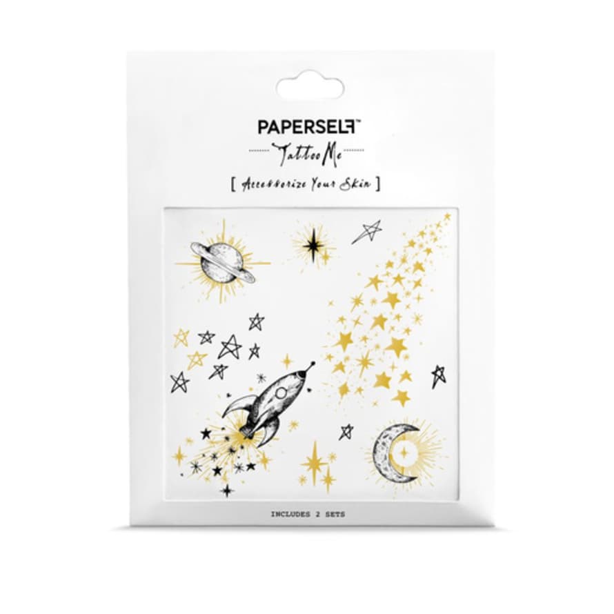 Paperself  Galaxy Temporary Tattoo