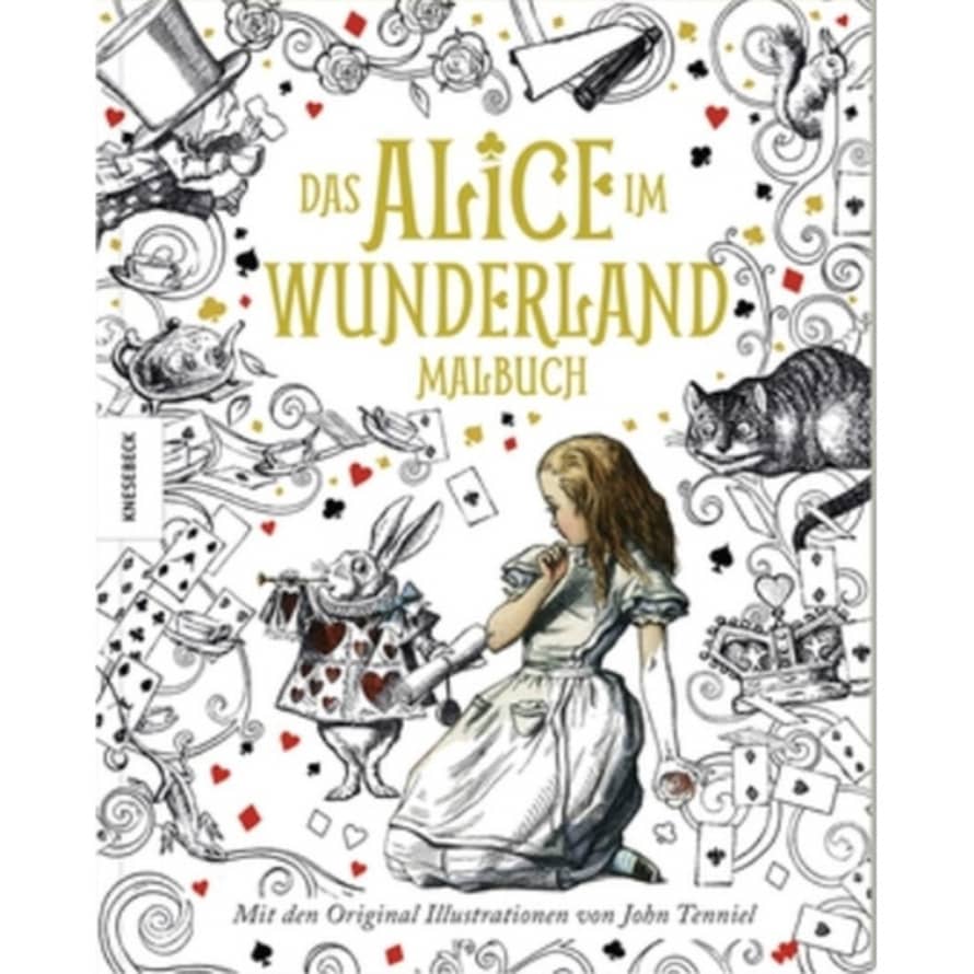 Lewis Carroll The Alice In Wonderland Coloring Book