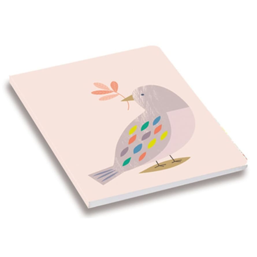 Mini Labo Bird Blank Notebook 