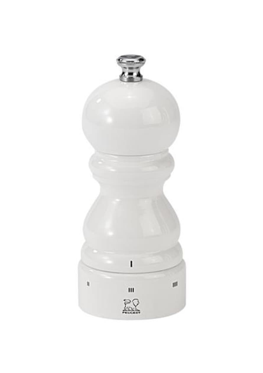 Peugeot Paris U Select MS 12 Cm White Laquered Salt & Pepper Mill